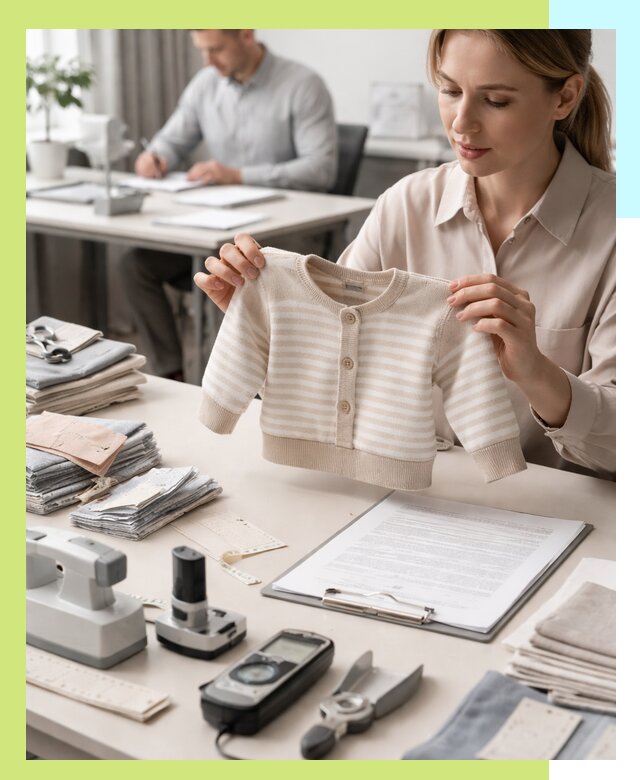 Сертификация детской одежды и текстильных изделий в Югорске