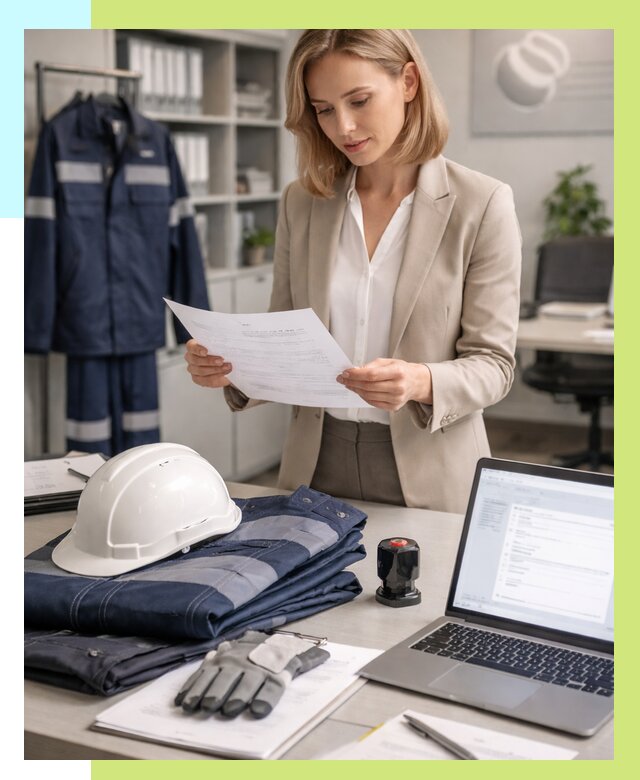 Сертификация спецодежды в Югорске от 7148 р. | Алешин-Югр