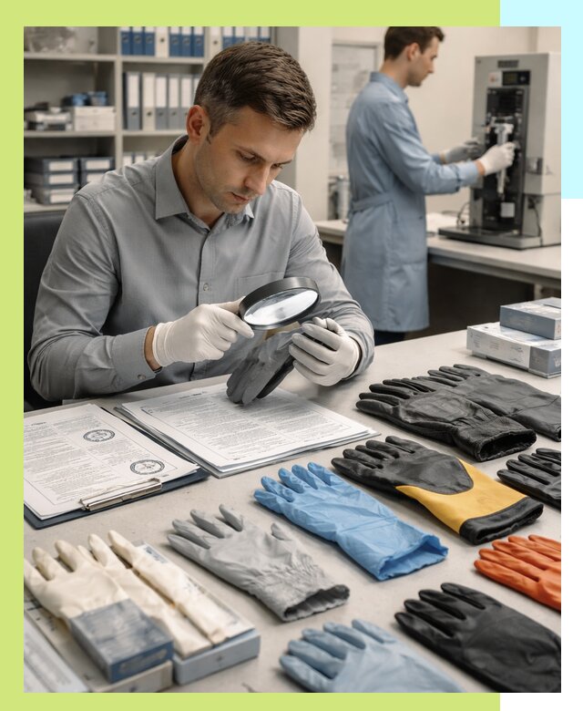 Сертификация перчаток и средств защиты продукции в Югорске