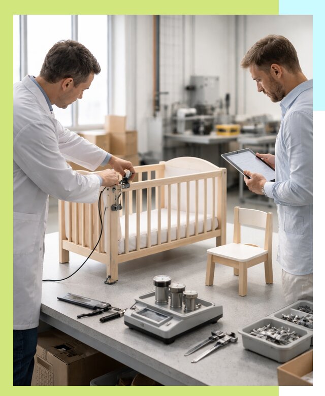 Сертификация детской мебели и проверка безопасности в Югорске