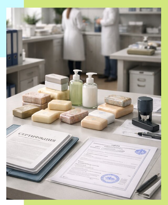 Сертификация мыла и сертификат на мыло в Югорске от 12253 | Алешин-Югр