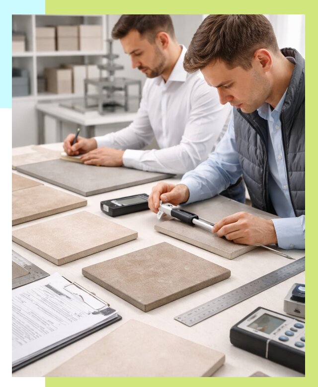 Сертификация плитки в Югорске от 25528 р. | Алешин-Югр гарантия