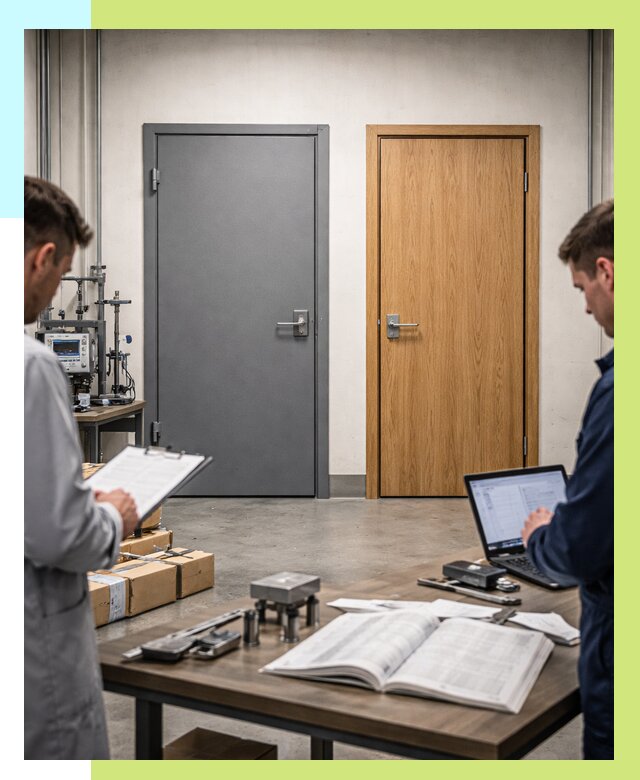 Сертификация дверей в Югорске от 8169 р. под ключ | Алешин-Югр