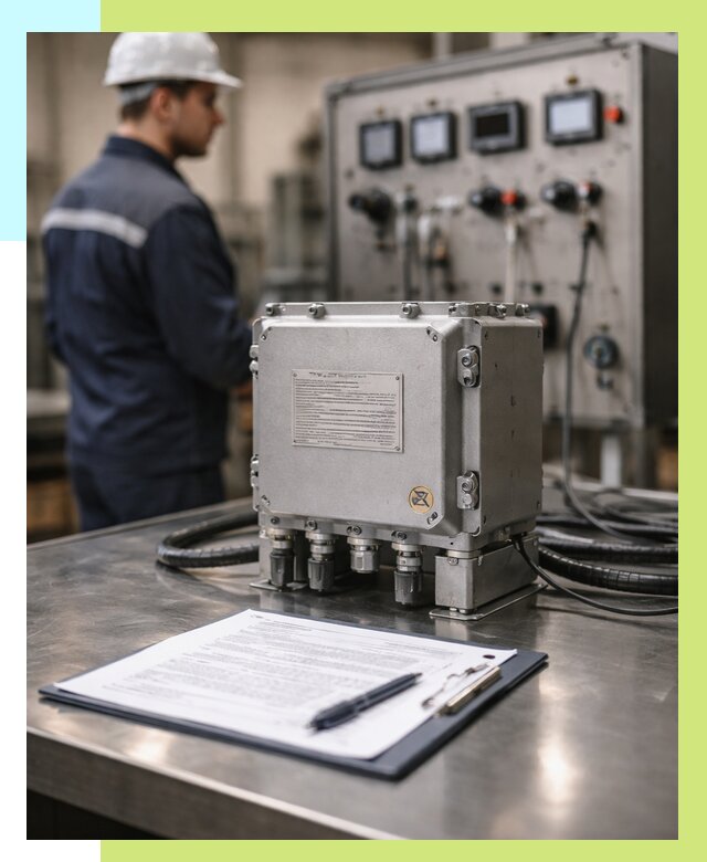 Сертификация взрывозащищенного оборудования в Югорске от 35739 р. | Алешин-Югр