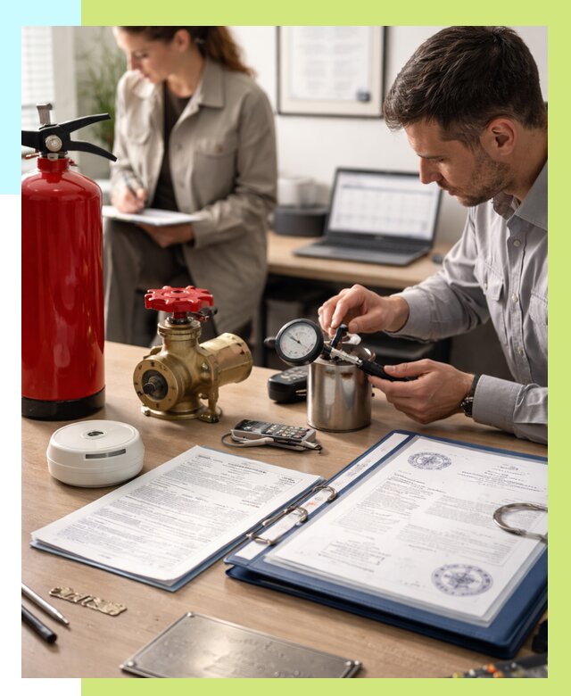 Сертификация пожарного оборудования в Югорске от 15317 р.|Алешин-Югр