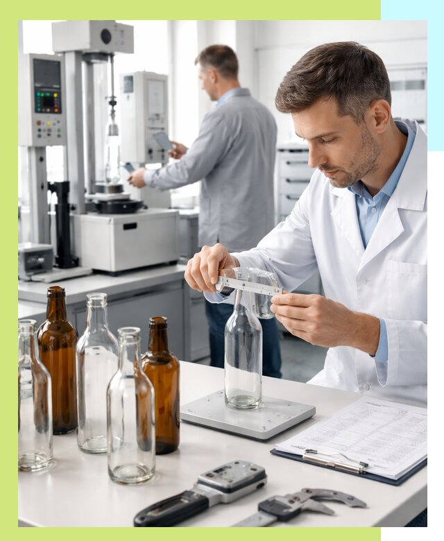 Сертификация стеклянных бутылок и сопутствующей упаковки в Югорске