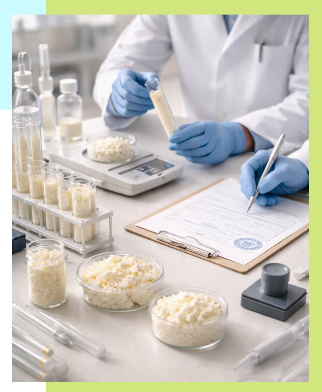 Сертификация творога в Югорске от 12253 р. под ключ | Алешин-Югр