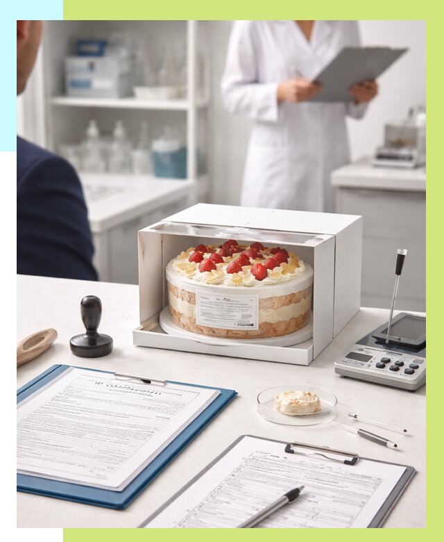 Сертификация тортов в Югорске от 9190 р. заказать | Алешин-Югр