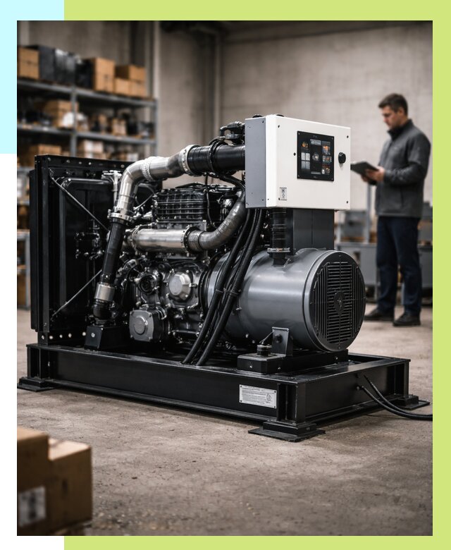 Сертификация дизель генераторов в Югорске от 15317 р. | Алешин-Югр