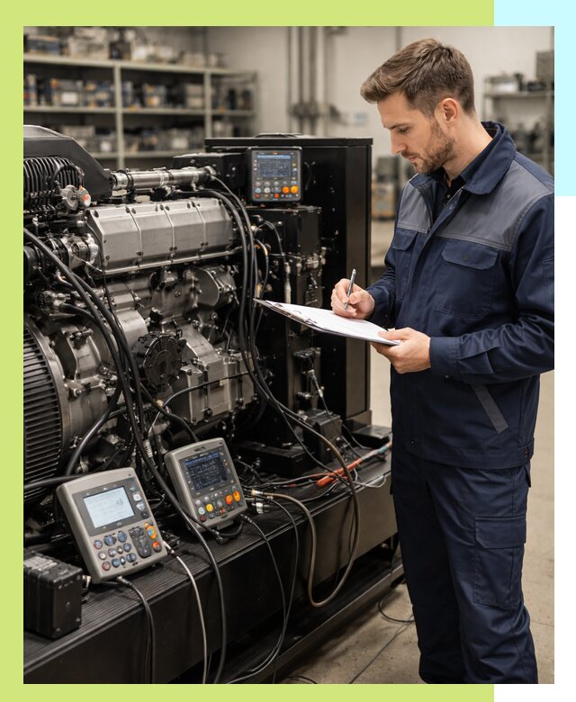 Сертификация дизельных генераторов и их оборудования в Югорске