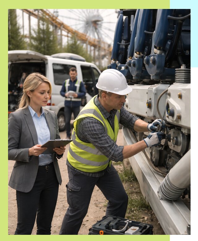 Сертификация аттракционов и проверка безопасности в Югорске