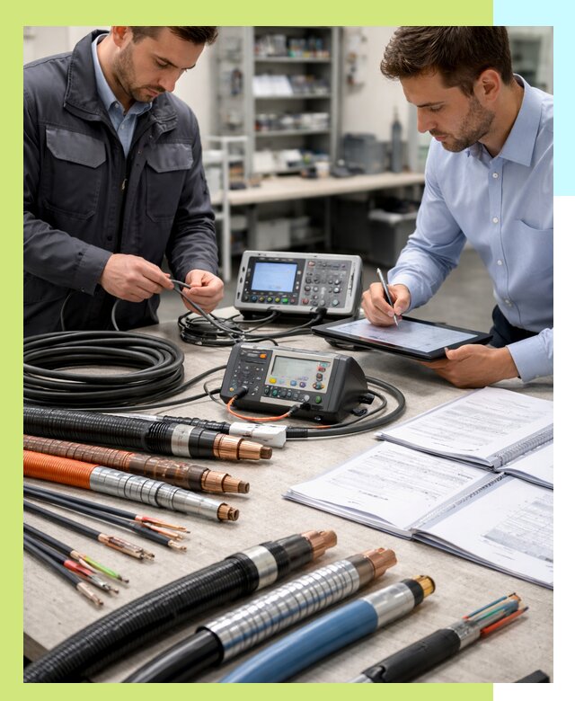 Сертификация кабеля и электропроводки в Югорске под ключ