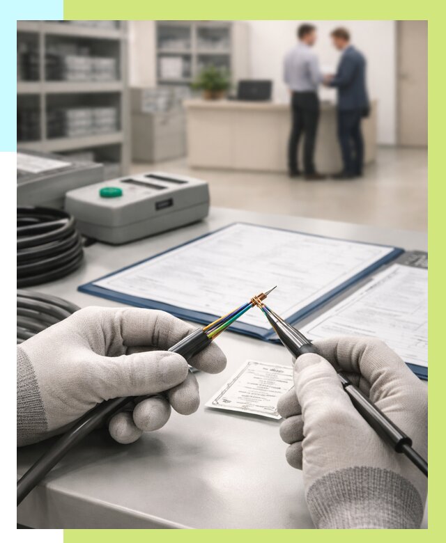 Сертификация провода в Югорске от 18380 р. в Алешин-Югр