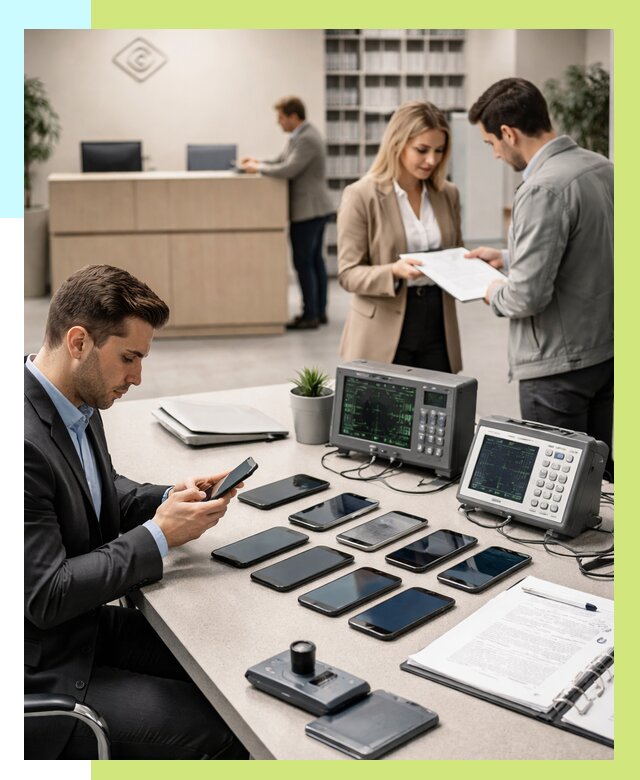 Сертификация телефонов в Югорске от 25528 р. под ключ | Алешин-Югр