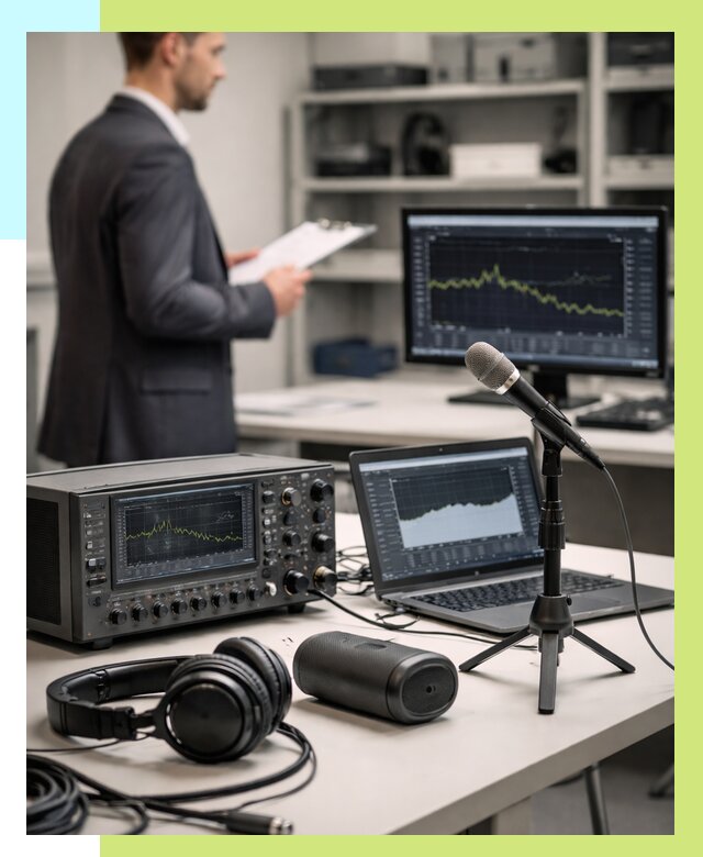 Сертификация аудиотехники в Югорске от 15317 р., Алешин-Югр