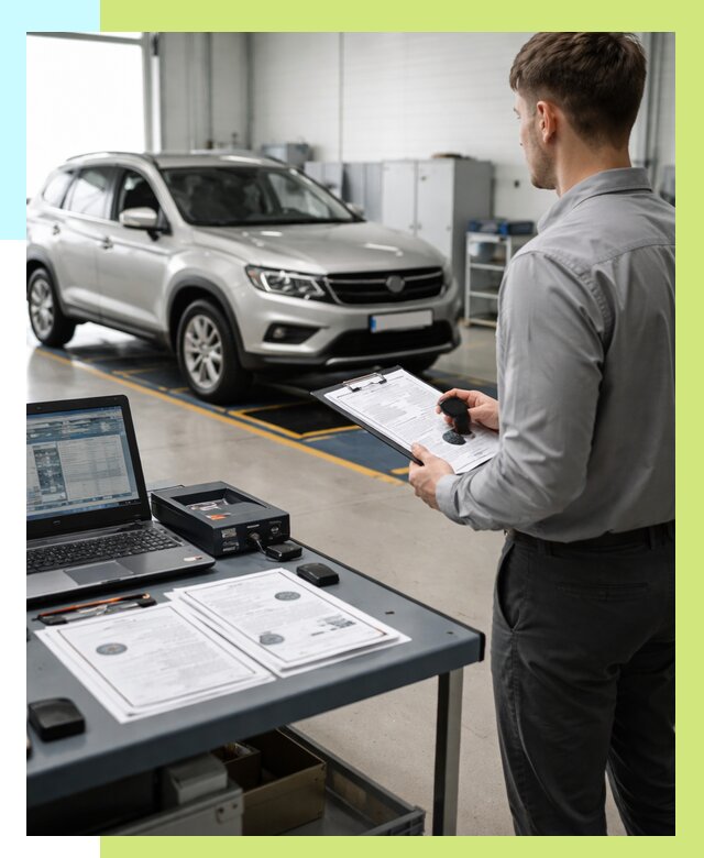 Сертификация транспортных средств в Югорске от 12253 р. | Алешин-Югр