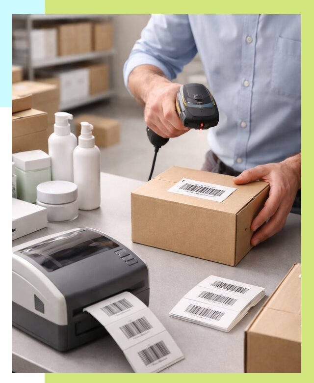 Штрихкодирование продукции в Югорске от 4595 р. | Алешин-Югр