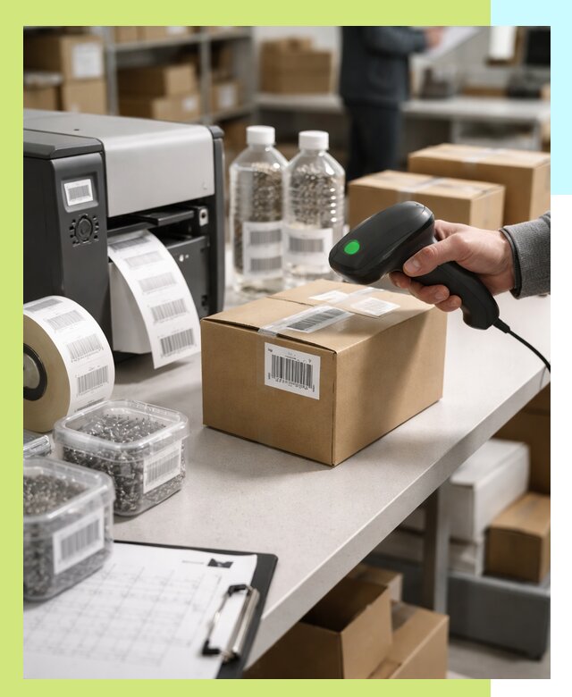 Штрихкодирование продукции и маркировка для продажи в Югорске