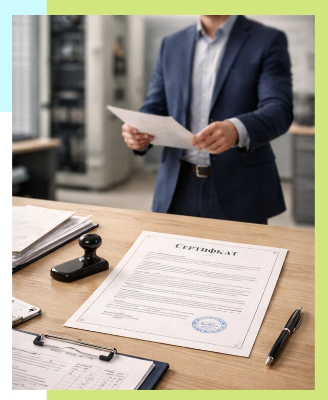 Сертификат на оборудование в Югорске от 15317 р. | Алешин-Югр