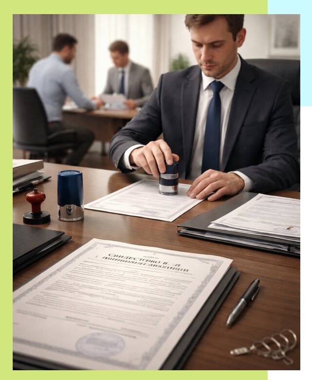 Оформление свидетельства о государственной регистрации в Югорске