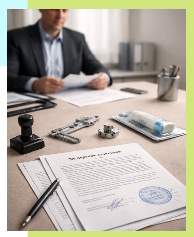 Экспертное заключение на продукцию в Югорске от 8679 р. | Алешин-Югр