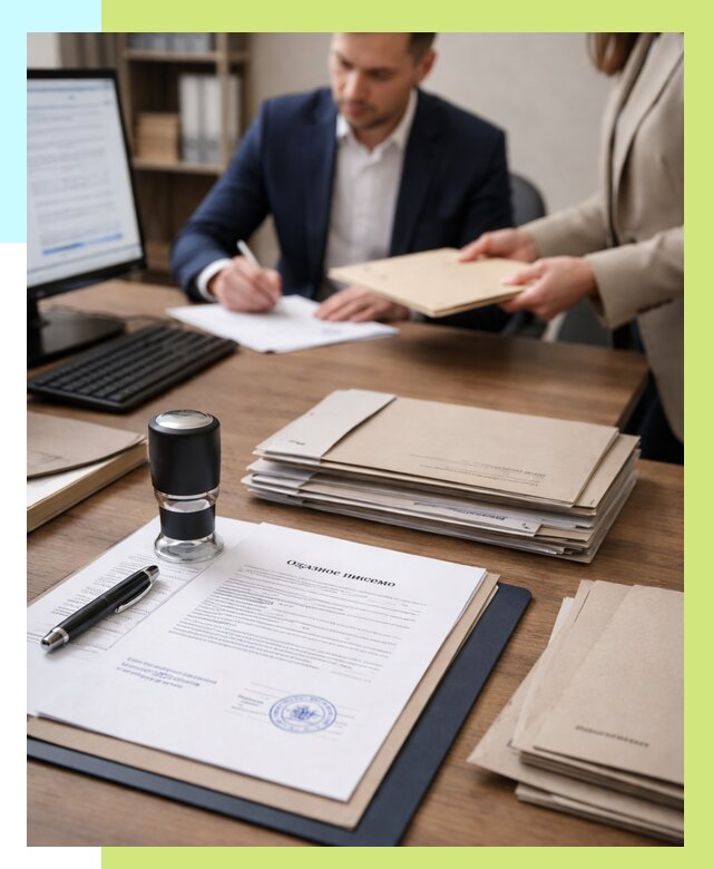 Отказное письмо для таможни в Югорске от 3063 р, Алешин-Югр