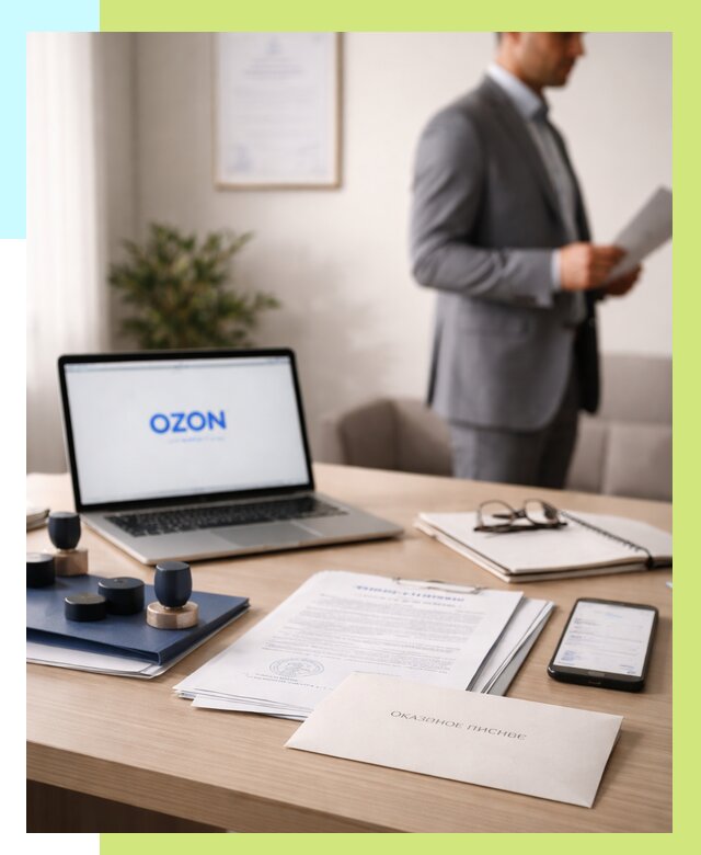 Отказное письмо для Ozon в Югорске от 3574 р. | Алешин-Югр