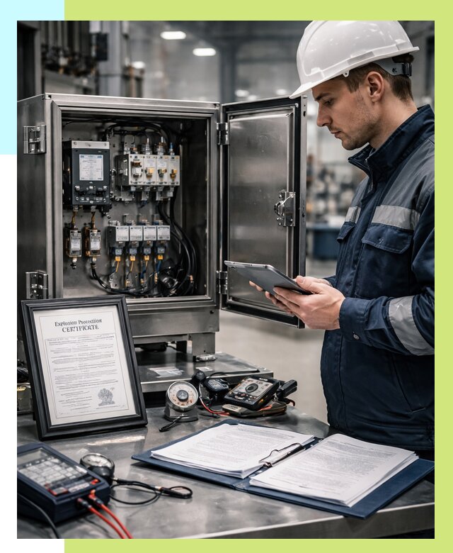 Сертификат взрывозащиты в Югорске от 45950 р. | Алешин-Югр