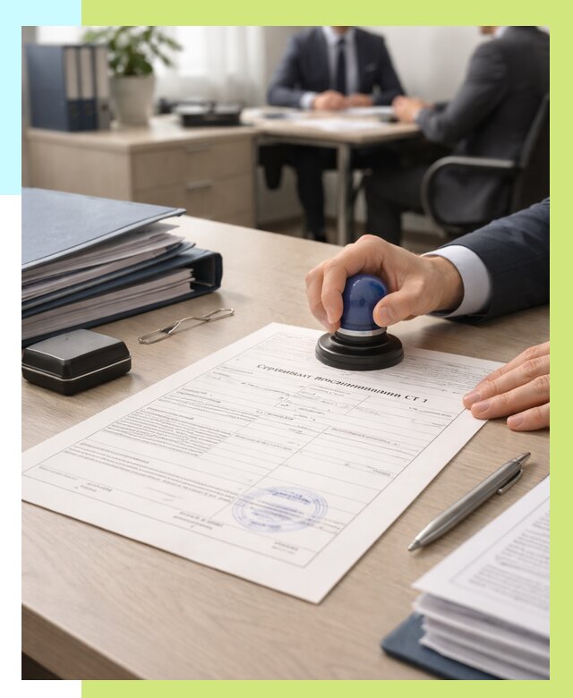 Сертификат происхождения СТ 1 в Югорске от 4595 р. | Алешин-Югр