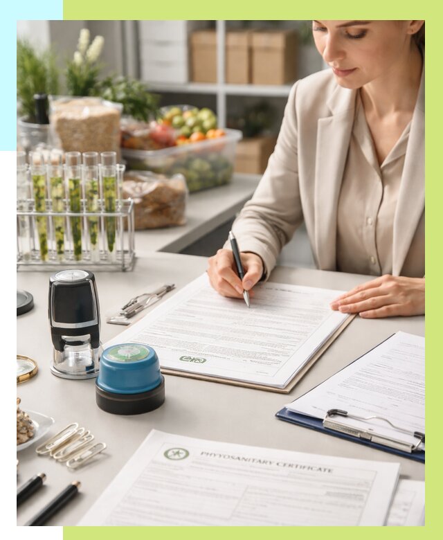 Фитосанитарный сертификат оформить в Югорске от 4595 р. | Алешин-Югр