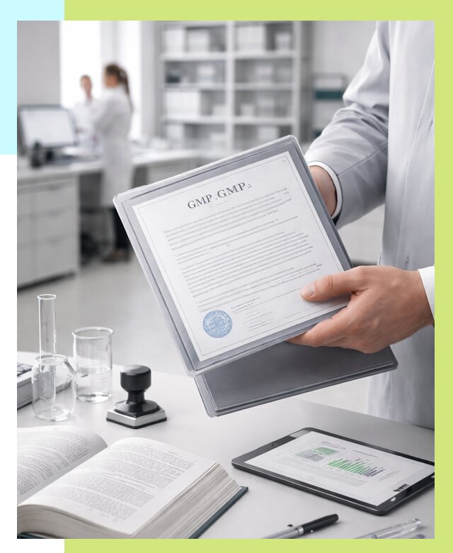 Сертификат GMP в Югорске под ключ от 86794 р. | Алешин-Югр