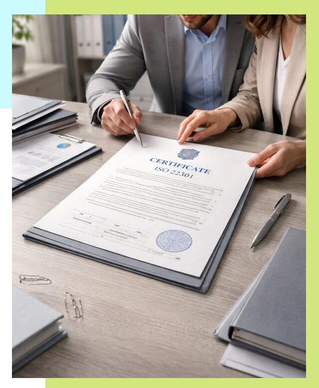 Сертификат ISO 22301 в Югорске от 45950 р. | Алешин-Югр срочно