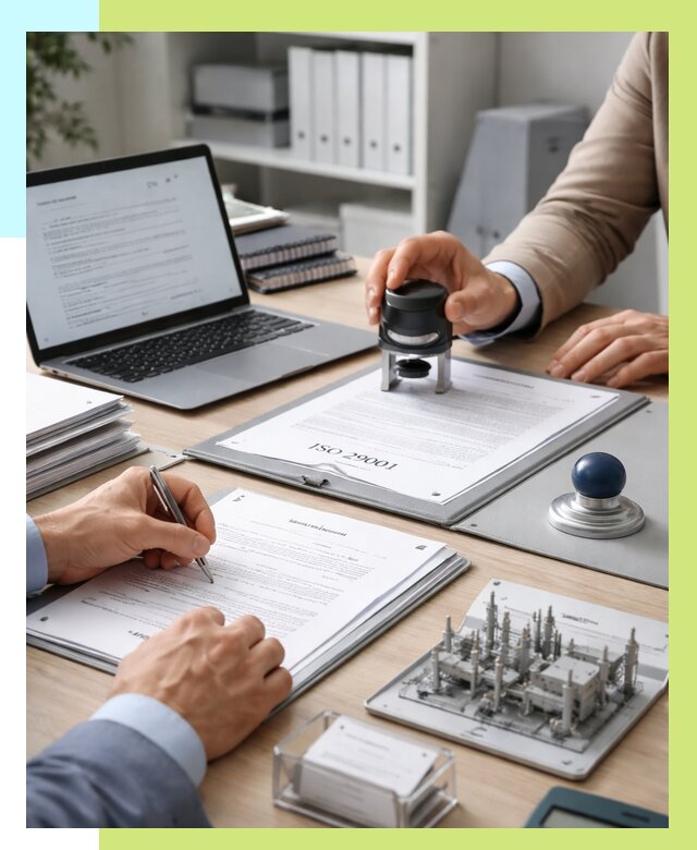 Сертификат ISO 29001 в Югорске под ключ от 76583 р. | Алешин-Югр