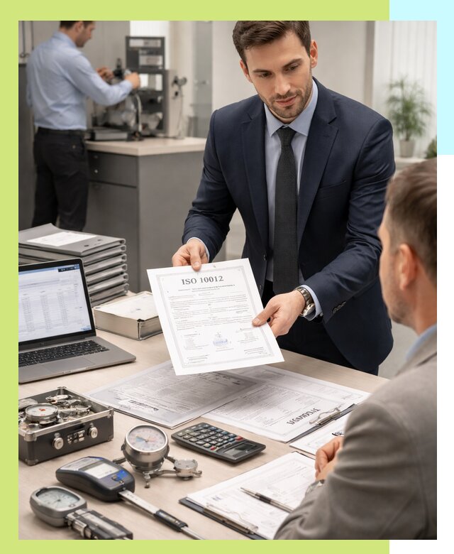 Выдача сертификата ISO 10012 по требованиям метрологии в Югорске