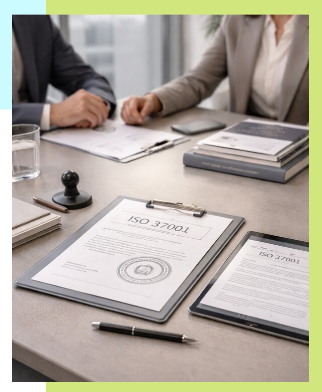 Сертификат ISO 37001 в Югорске оформить от 122532 р. Алешин-Югр