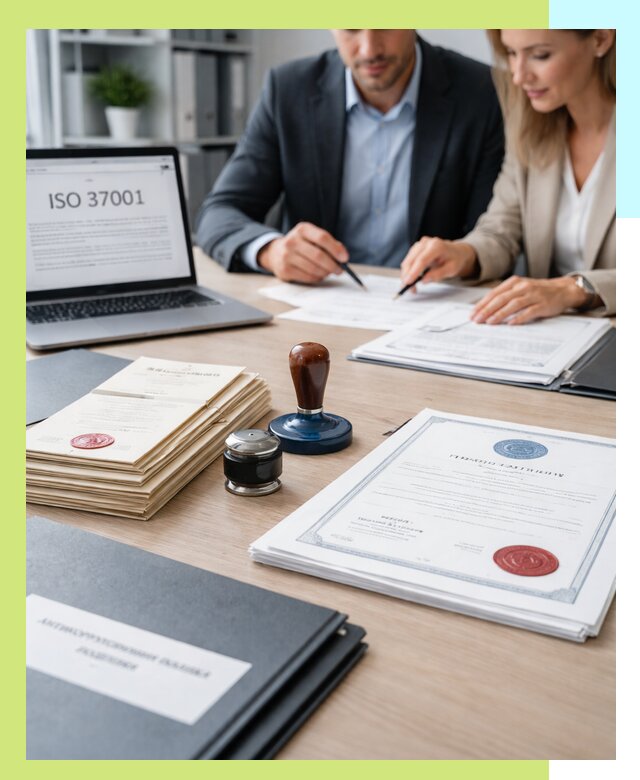 Получение сертификата ISO 37001 по системе борьбы с коррупцией в Югорске