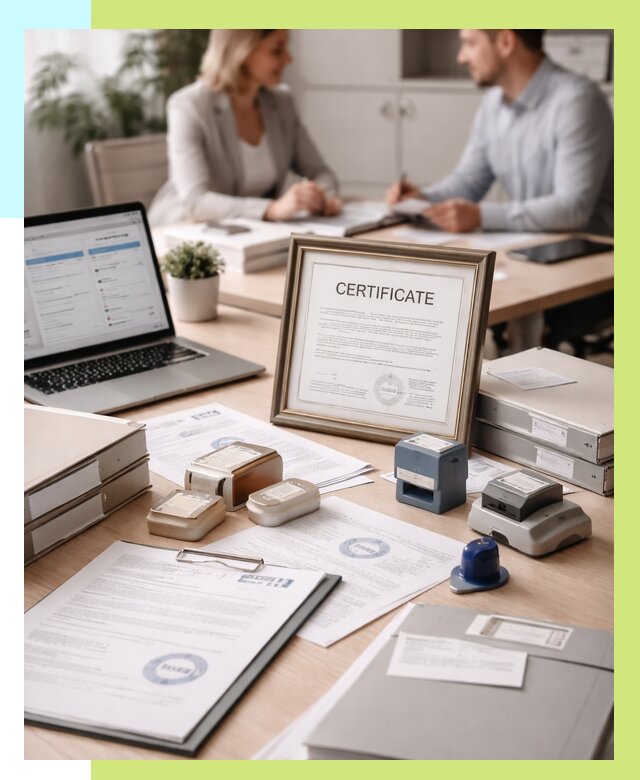 Сертификация компании в Югорске от 45950 р. | Алешин-Югр — заказ